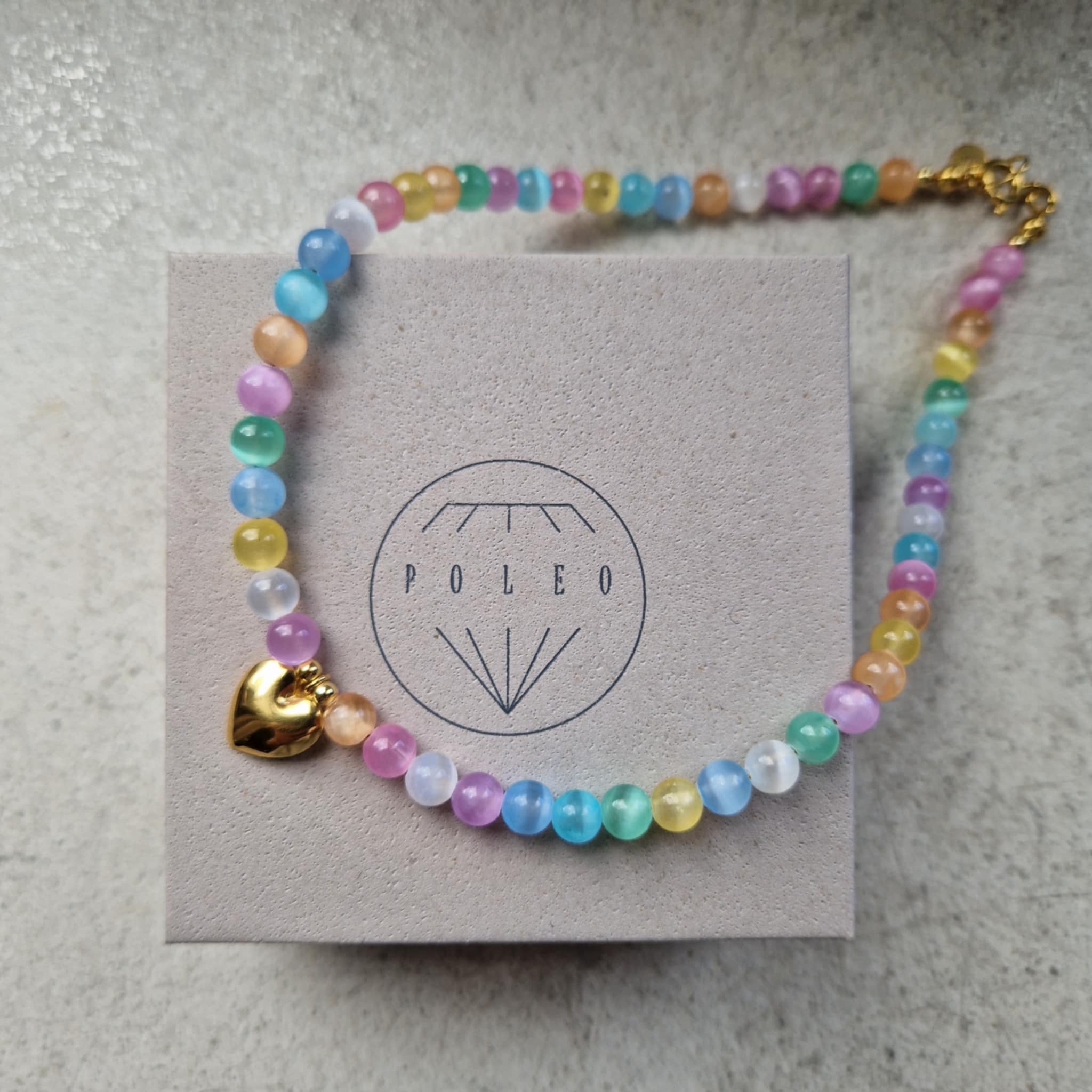 Naszyjnik dziecięcy MAGIC HEART GLOW - obrazek 2